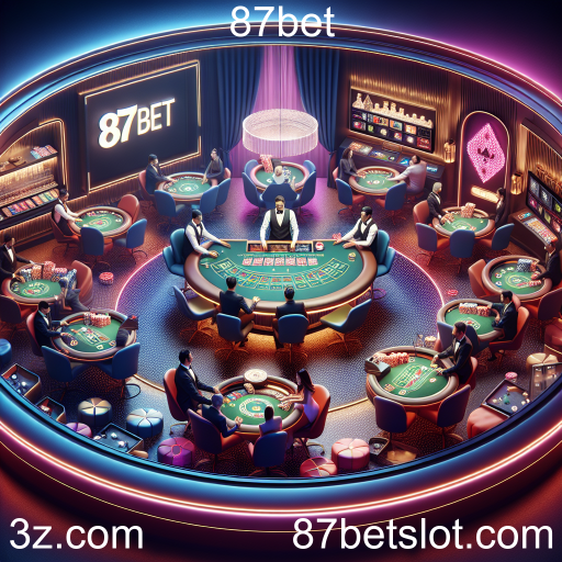 A Experiência dos Cassinos Ao Vivo em 87bet